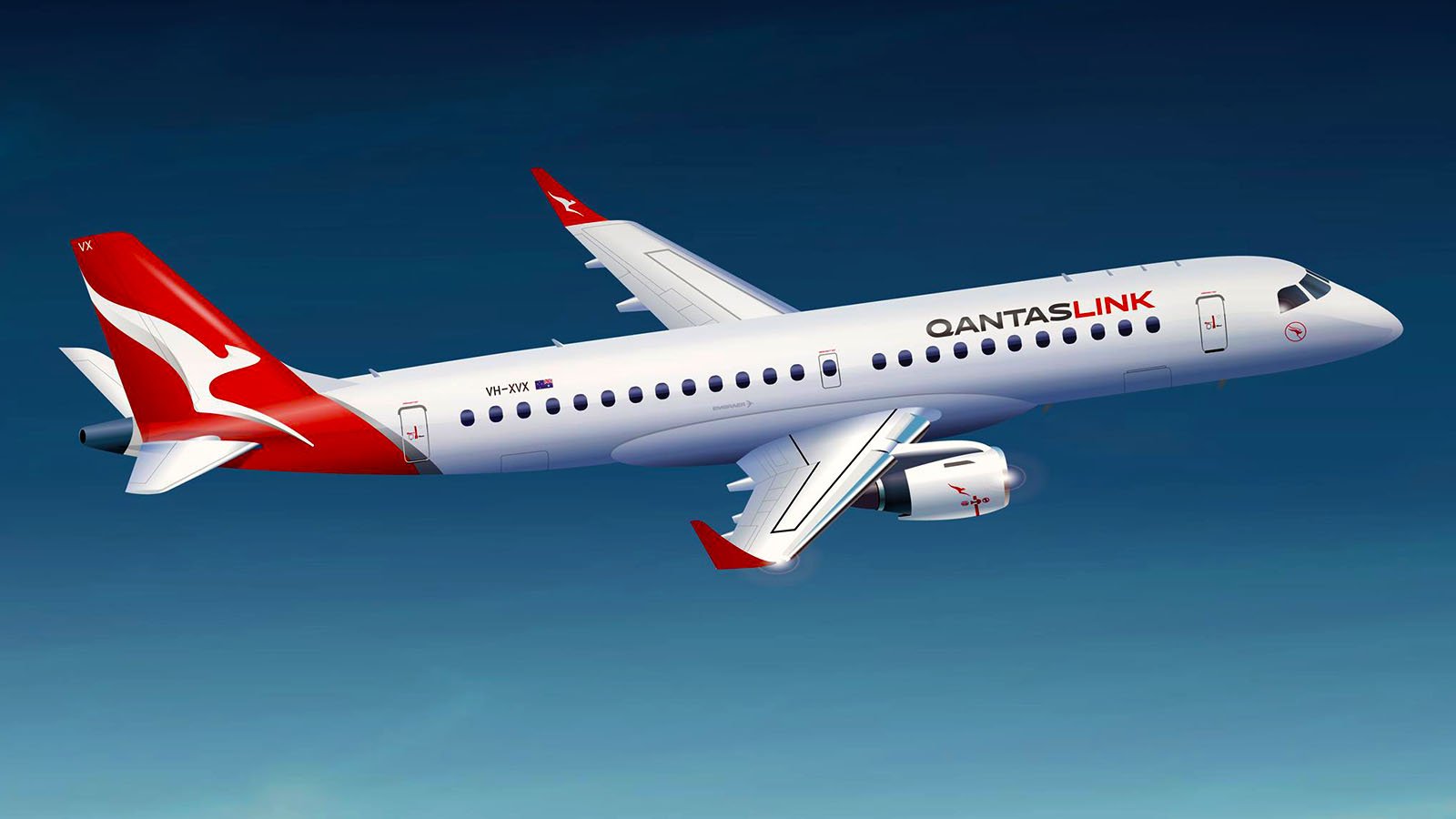 QantasLink/Alliance Airlines Embraer E190 Economy (Adelaide – Brisbane)