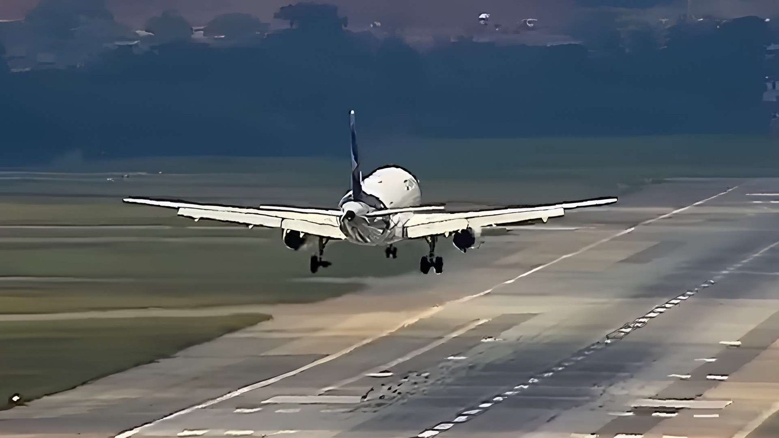 INCIDENT: Airbus A319 Loses Main Gear Wheel!