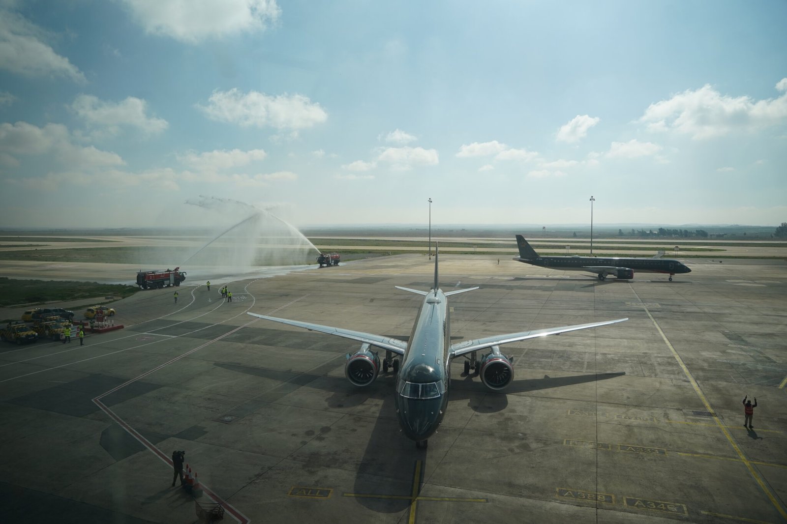 Under the patronage of HRH Prince Faisal Bin Al Hussein, two Embraer 195-E2 aircraft join the RJ fleet