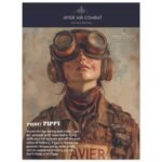Avier Pilot : Pippy : Premium Matte Paper Poster 45x60 cm / 18x24″