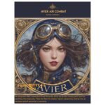 Avier Pilot : Kitty 15 Vigil : Premium Matte Paper Poster 45x60 cm / 18x24″