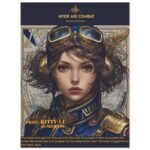 Avier Pilot :Kitty 14 40 Seconds  : Premium Matte Paper Poster 45x60 cm / 18x24″