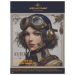 Avier Pilot : Kitty-04 The Broadcast : Premium Matte Paper Poster 45x60 cm / 18x24″