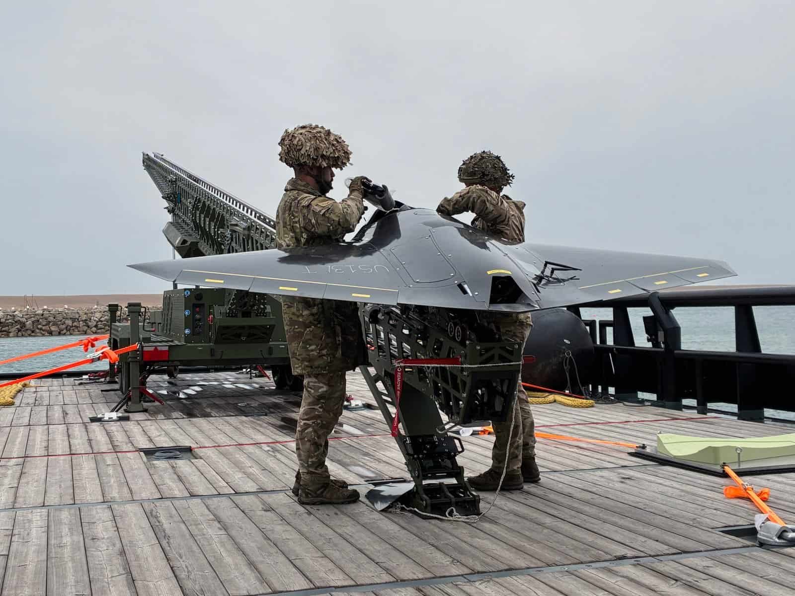 Kamikaze Drone Royal Navy Crown Copyright Reproduced under OGL.