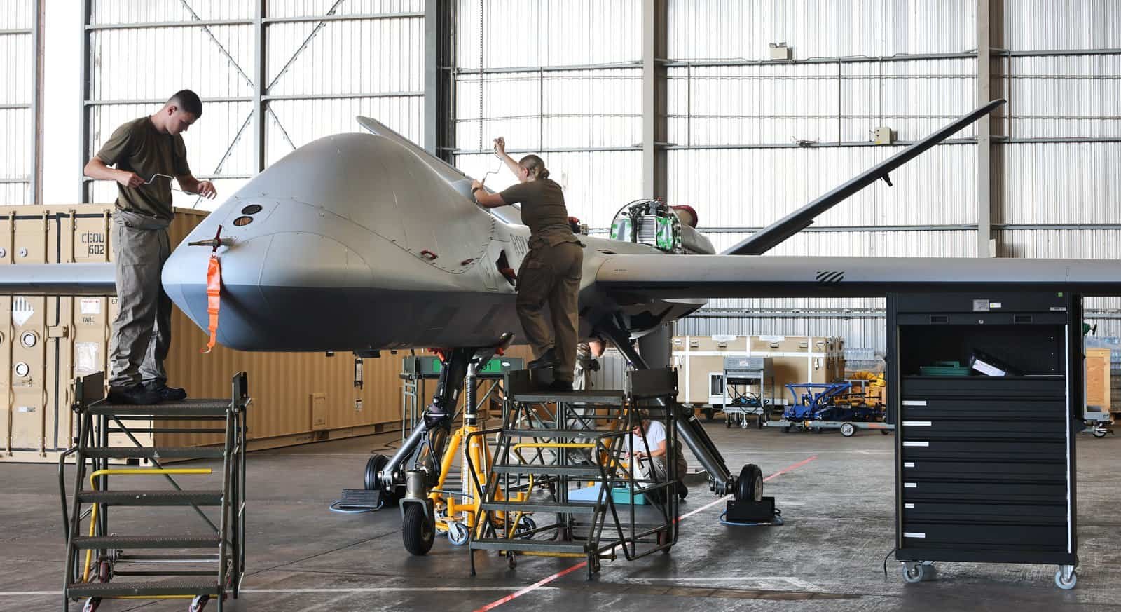 The RAFs new Remotely Piloted Air System, the Protector RG Mk1